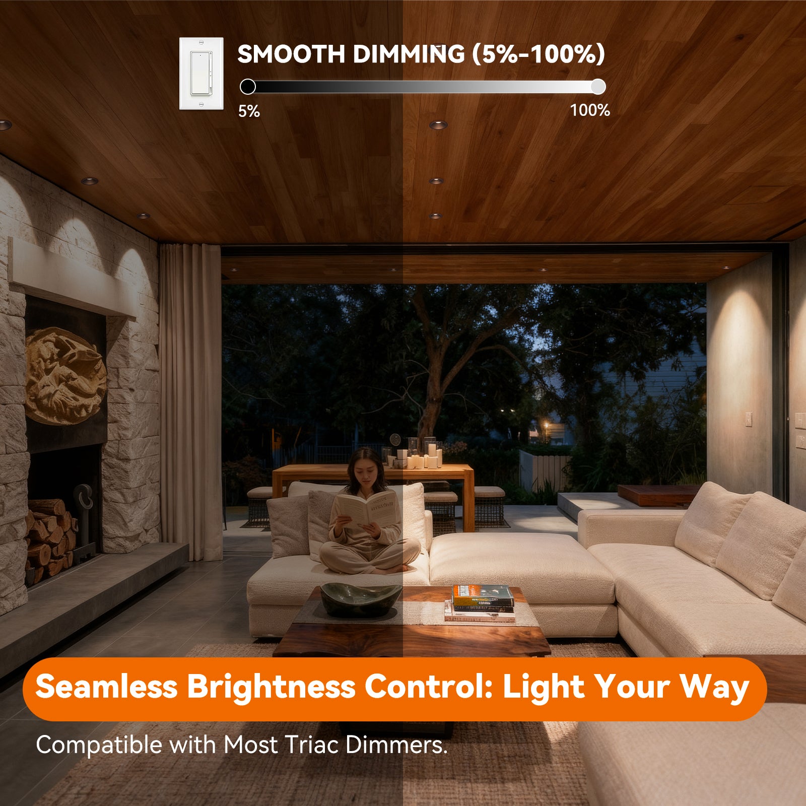 6/12pack CycevSun Bronze 3 Inch Recessed LED Lights, Anti-Glare COB Canless Ceiling Spotlight, 5CCT Selectable 2700K-6000K, 130LM/W, 12W, RA95 Small Exterior Soffit, Dimmable, ETL, IP44 Damp Rated
