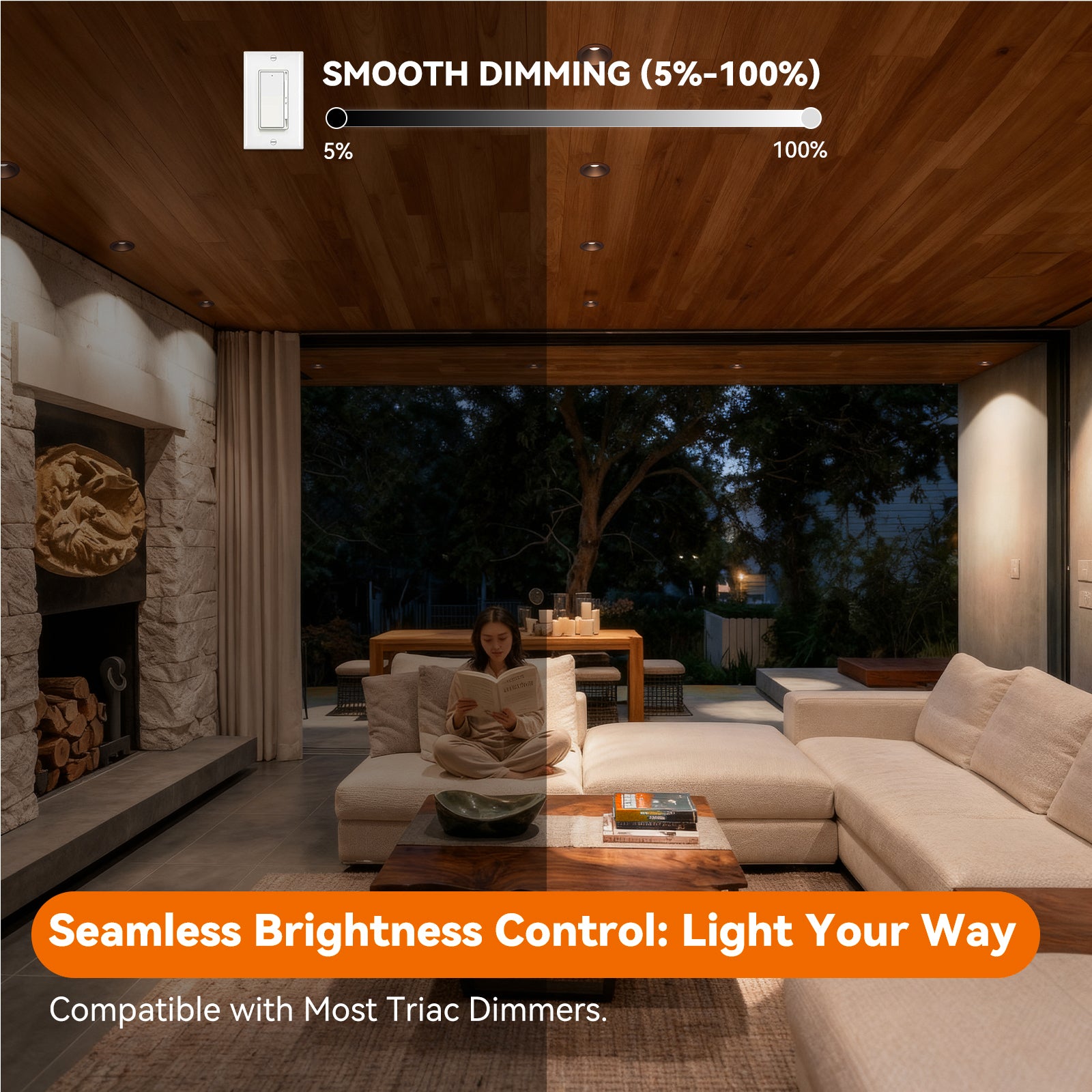 6/12pack CycevSun Bronze 4 Inch Recessed Lights, Anti-Glare COB Canless Recessed Ceiling Spotlight, 5CCT Selectable 2700K-6000K, 130LM/W, 16W, RA95 Exterior Soffit Lights, Dimmable, ETL, IP44 Damp Rated