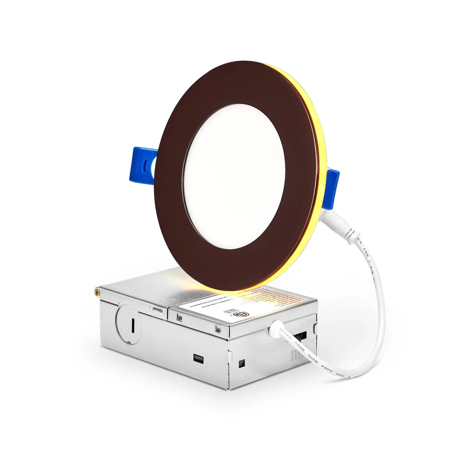 CycevSun 4 Inch Bronze LED Recessed Lighting with Night Light