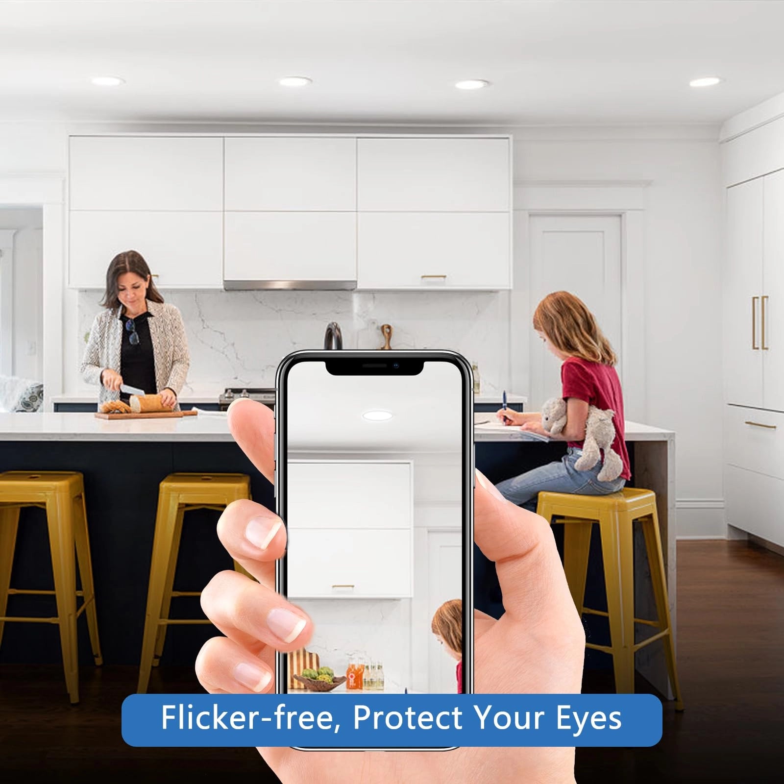flicker free LED light