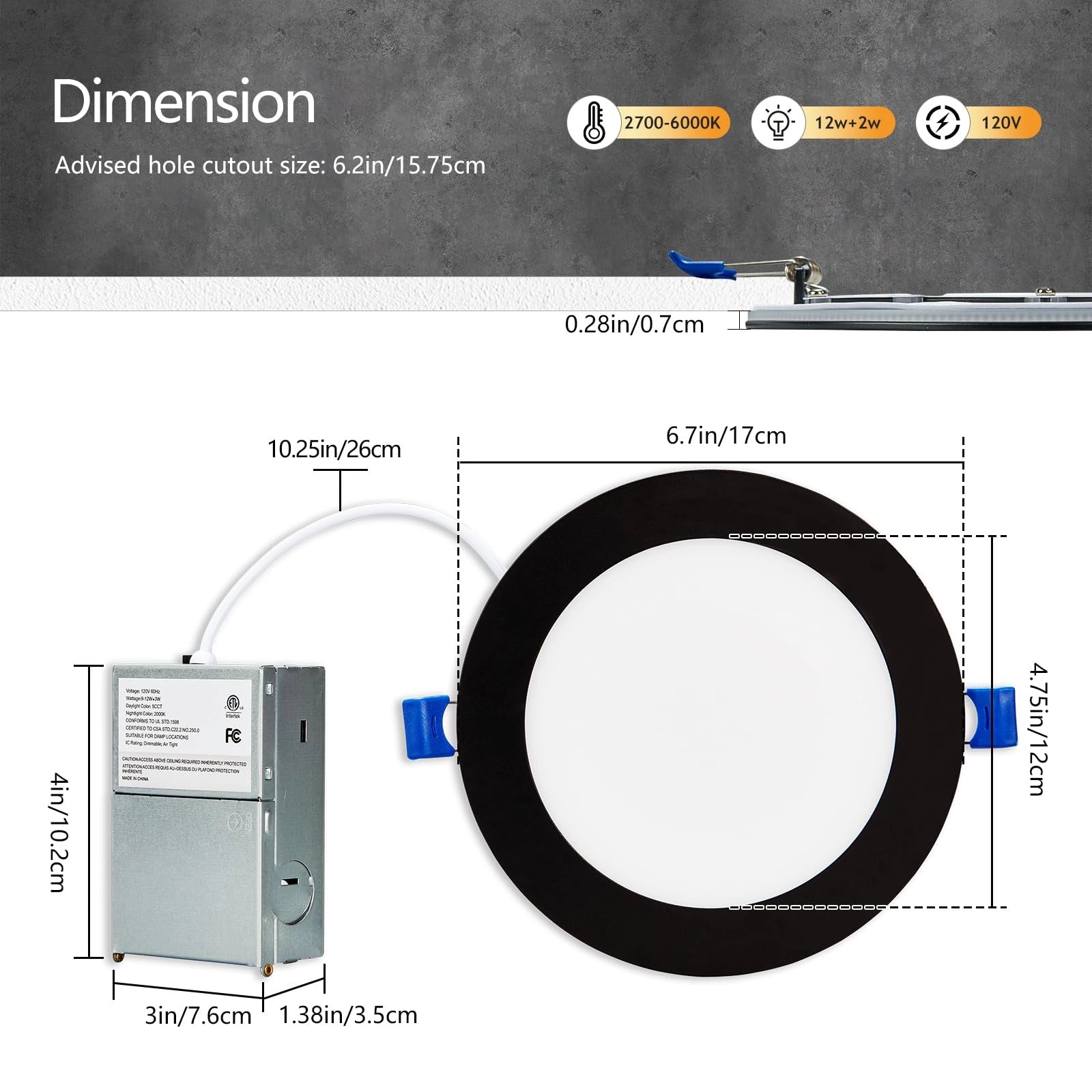 smart led recessed lighting diagram