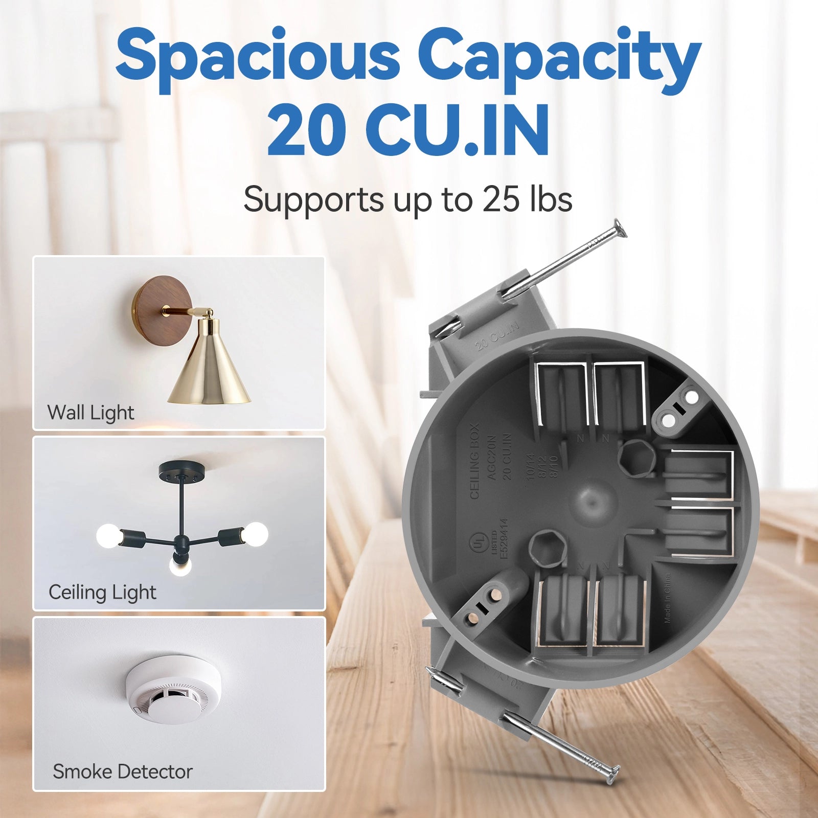 CycevSun 20 cu.in new work eletrical box