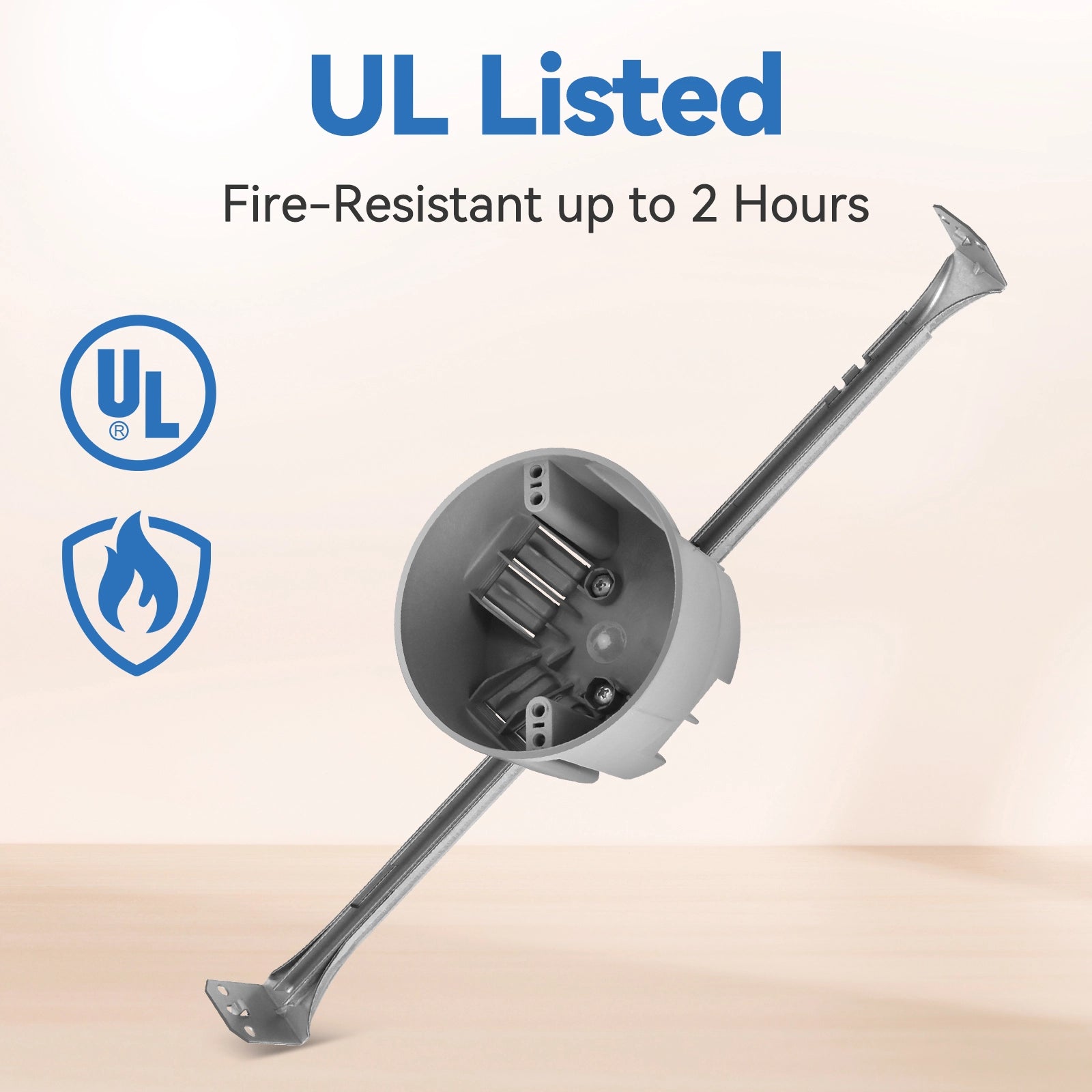 ul listed and fire rated junction box
